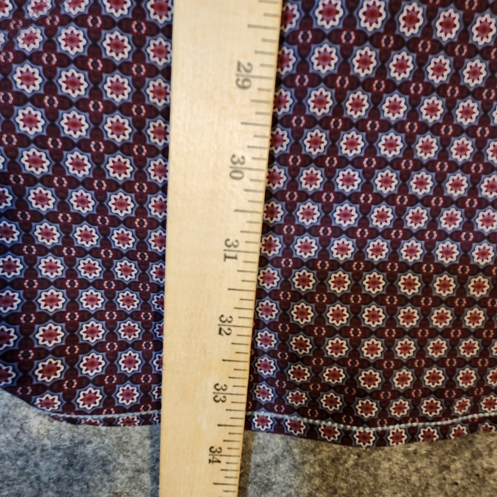 7 Diamonds Mens XXL Liberty Floral Print 4-Way Stretch Button Down Shirt‎ - Picture 7 of 8